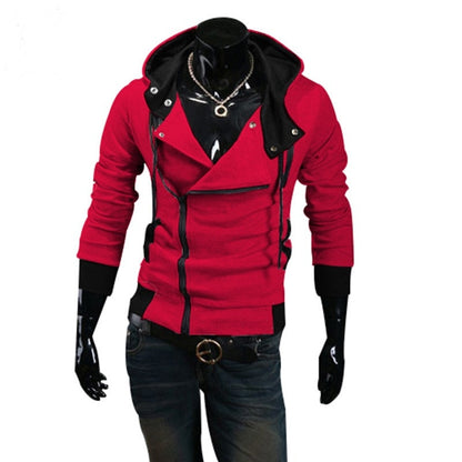 Men's Hoodies Sweatshirts Casual Zipper Hooded Jacket - Plushlegacy
