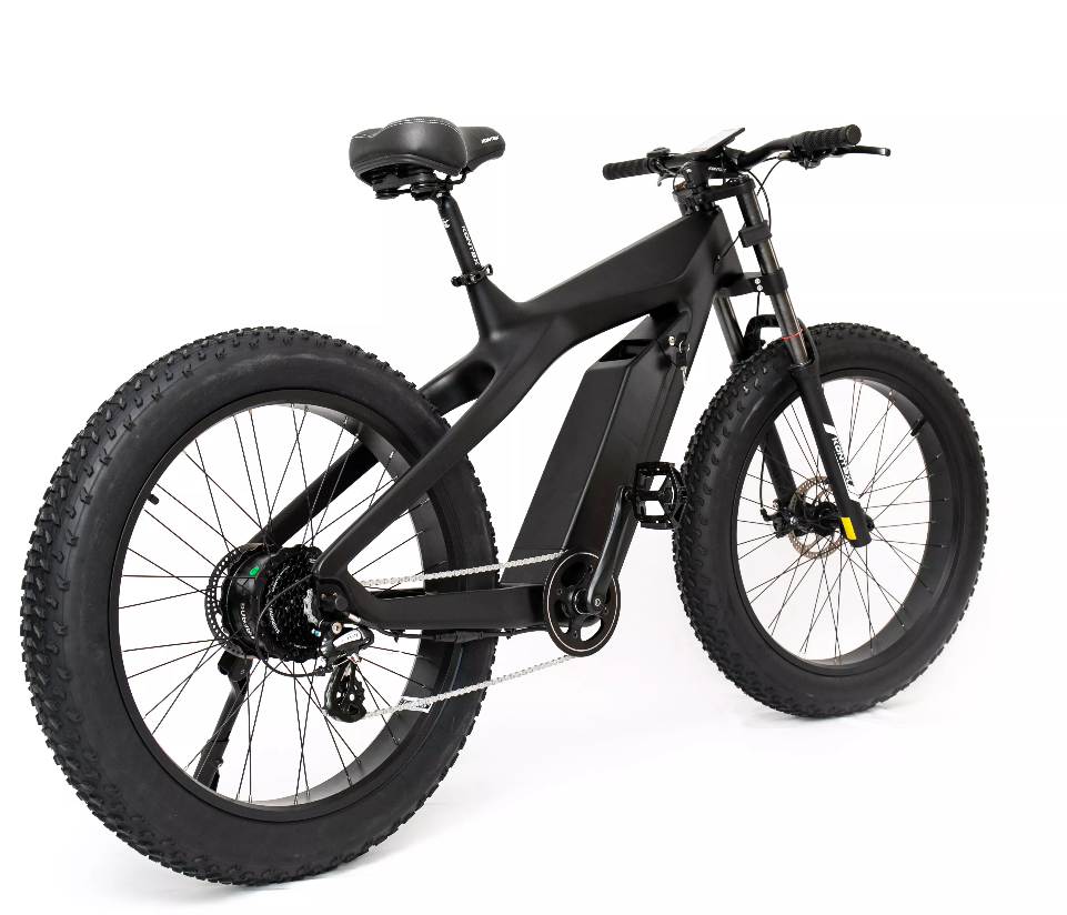 KONTAX 2022 New Design Carbon Ebike Rear Motor 1000W 750W 48V 13AH Battery Fat Tires Mountain Electric Bike