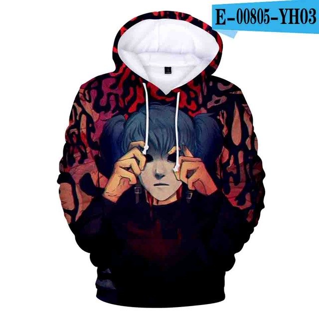 3D Sally Face Hoodies Sweatshirts Men/Women Hoody Autumn And Winter Hoodie Boy/Girl Thin Polluver Game Sally Face Tops - Plushlegacy