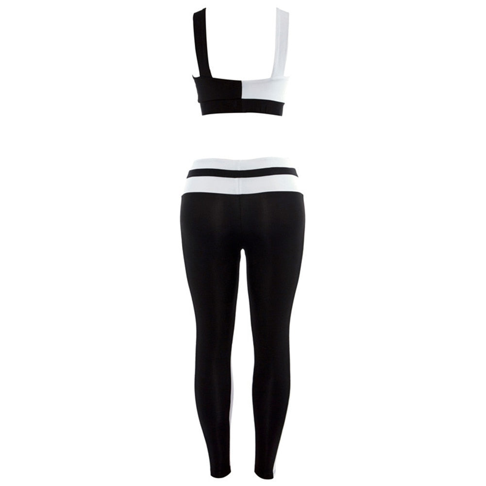 Yoga Suits Women Gym Clothes Fitness Running Tracksuit Sports Bra Sport Leggings Yoga Shorts Top 2 Piece Set - Plushlegacy