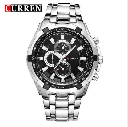 CURREN Watches Men quartz Sports  Waterproof Wristwatch - Plushlegacy
