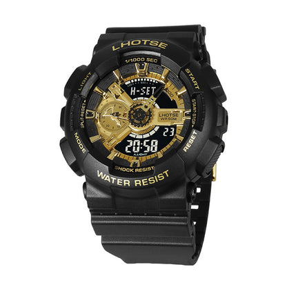 Outdoor Waterproof Sports Electronic Watches Men's Youth Trend Guangzhou Foreign Trade One Generation - Plushlegacy