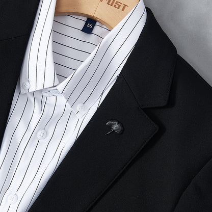 Suit set male business dress Slim Korean version of men's trend - Plushlegacy