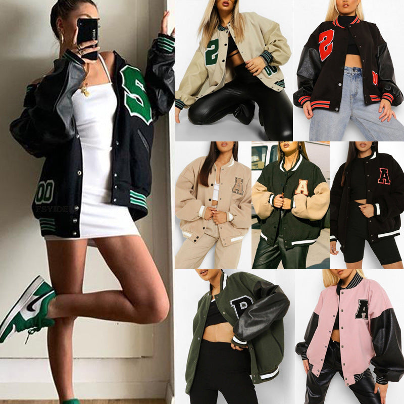 Women Hip Hop Fleece Padded Jacket - Plushlegacy