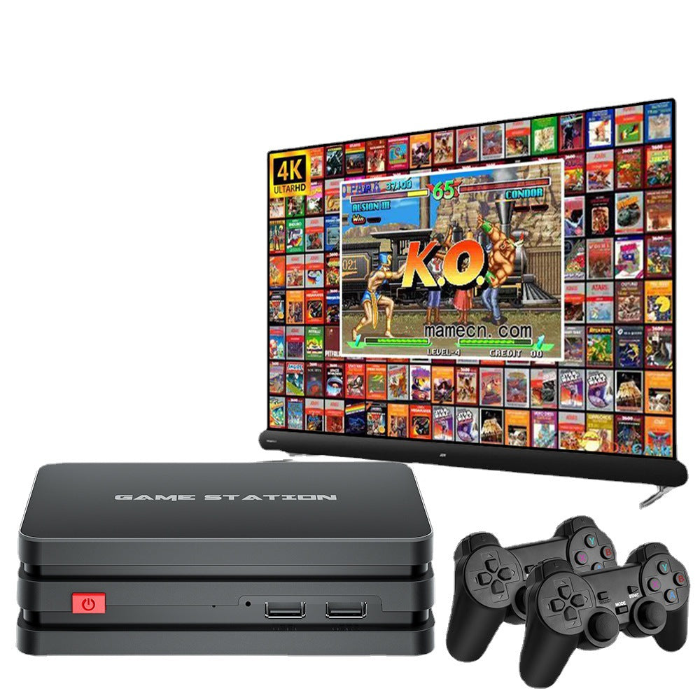 M8plus Four-player Combat Set-top Box TV Game Console HDMI Game 10000 Emulators Wireless - Plushlegacy
