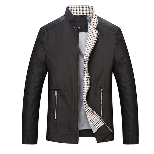 Leisure business men jacket zipper coat - Plushlegacy