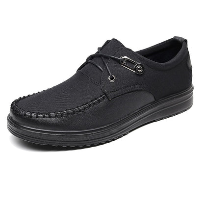 New Trademark Size 38-48 Upscale Men Casual Shoes Fashion Leather Shoes for Men Spring Autumn Men'S Flat Shoes Driving Sneakers - Plushlegacy