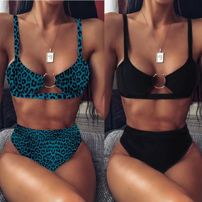 New Swimming Suit for Women 2 Pieces Set High Waisted Bikini  Cute Swimsuit Lady Fashion Hot Push Up Bathing Suits - Plushlegacy