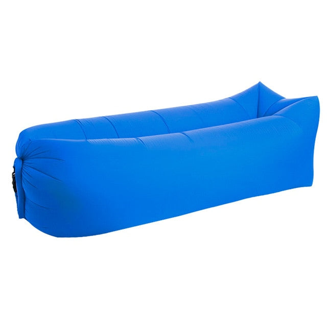 Trend Outdoor Products Fast Infaltable Air Sofa Bed Good Quality Sleeping Bag Inflatable Air Bag Lazy bag Beach Sofa Laybag - Plushlegacy