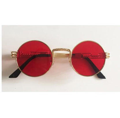 Gothic steampunk mirror sunglasses - Plushlegacy