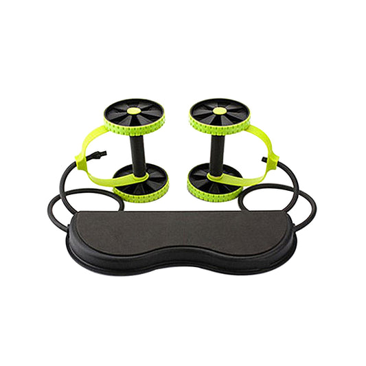 Muscle Exercise Fitness Equipment Double Wheel Abdominal Power Wheel Ab Roller Gym Roller Trainer Training - Plushlegacy