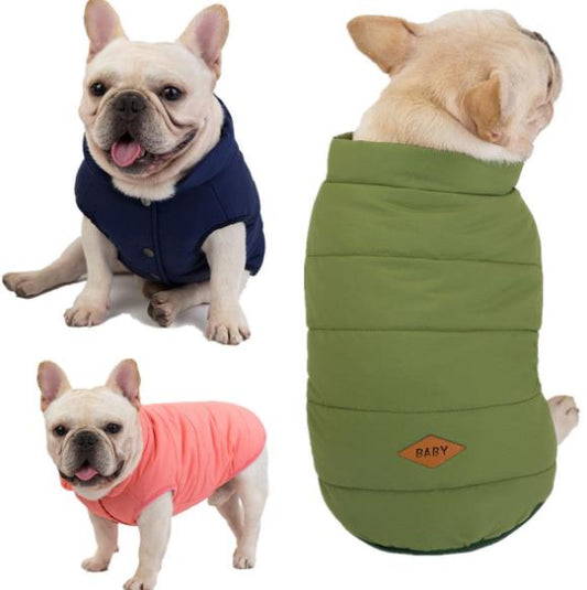 Dog Pet Bulldog Cotton Vest - Plushlegacy