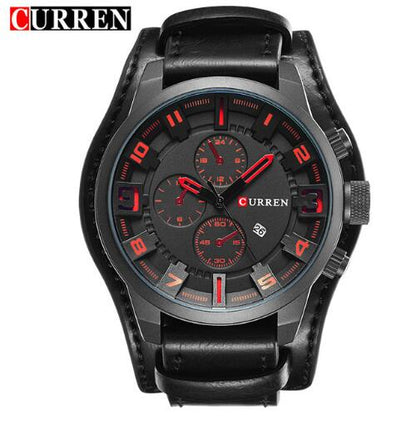 Curren Watches men Quartz Wristwatch 8225 - Plushlegacy