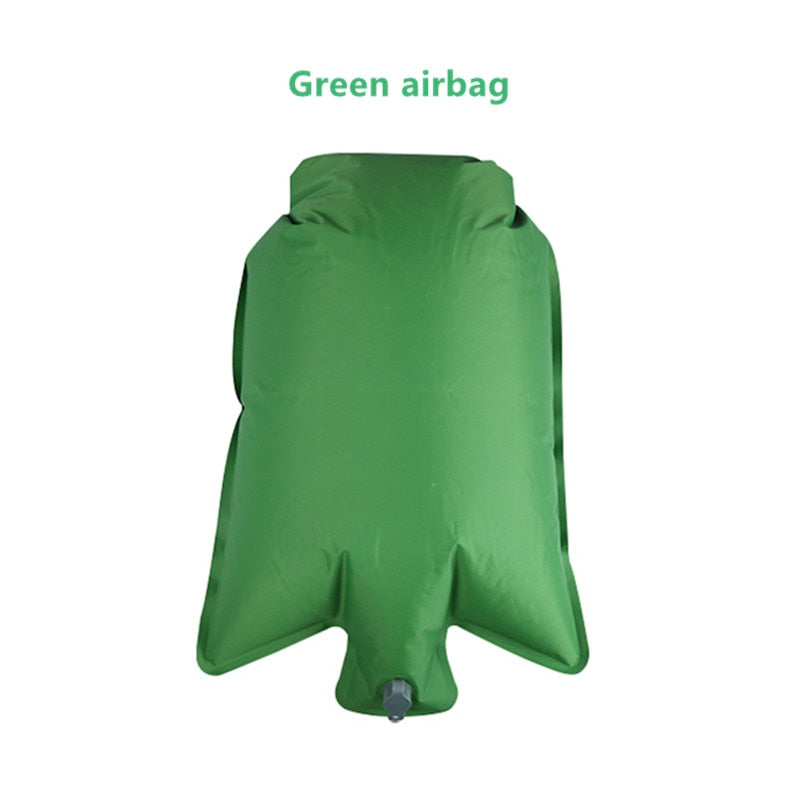 Outdoor Inflatable Sleeping Pad Inflatable Air Cushion Camping Mat with Pillow Air Mattress Sleeping Cushion Inflatable Sofa - Plushlegacy