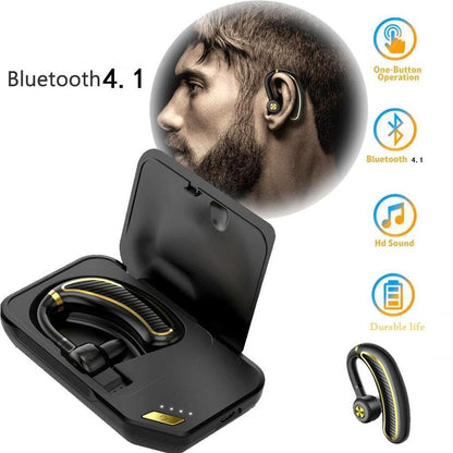 300mAh Battery Long Standby Wireless Bluetooth Earphone Headphones Earbud with Microphone HD Music Headsets for IPhone Xiaomi - Plushlegacy