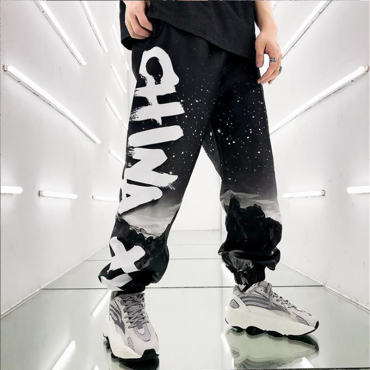 Streetwear Hip hop Joggers Pants Men Loose Harem Pants Ankle Length Trousers Sport Casual Sweatpants White Techwear - Plushlegacy