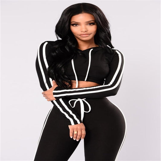 Autumn And Winter pink women tracksuit  Exercise 2 piece woman set Ladies New Style pink women sweat suits - Plushlegacy
