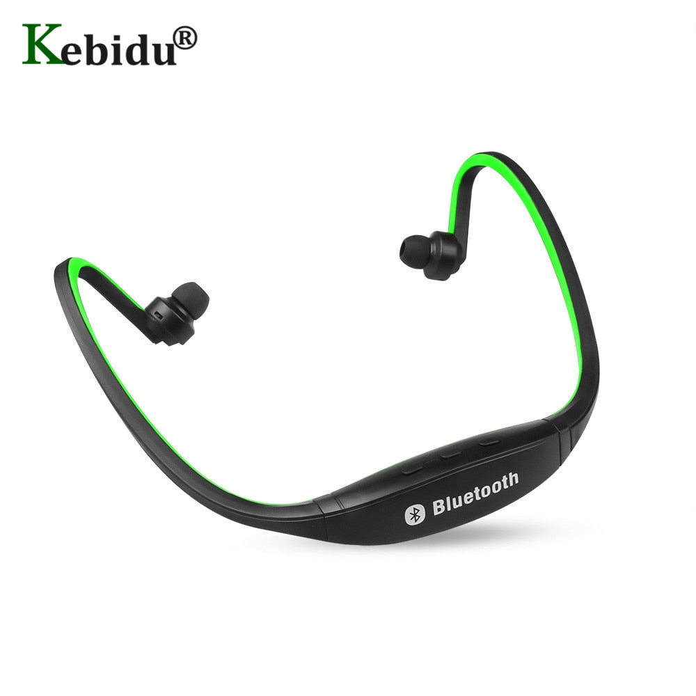 Bluetooth rear-mounted sports earphones Wireless dynamic stereo MP3 earphones - Plushlegacy