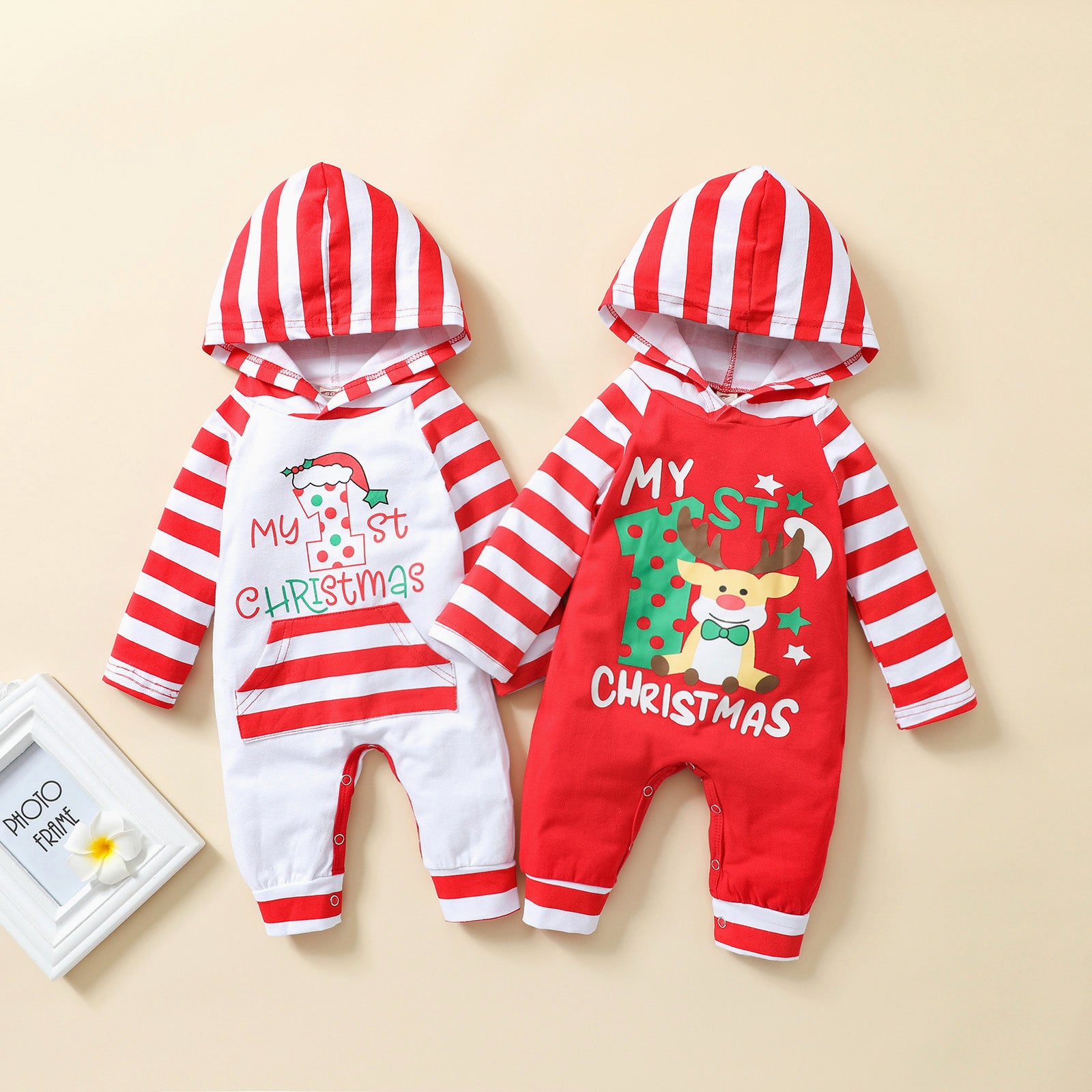 Long Sleeve Crawling Clothing Toddler Jumpsuit Suit Cotton Cleaning Outfit - Plushlegacy