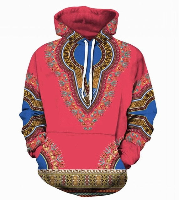 3D Traditional Print Hoodies Men Women  Fashion African Dashiki Hoodie Sweatshirts Men Hip Hop Streetwear Hoody Tracksuit - Plushlegacy