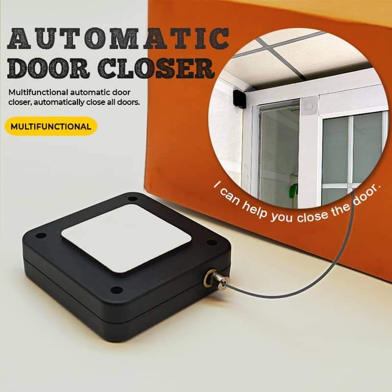 Punch-free Automatic Sensor Door Closer For Drawers Rawstring Door Closer Bracket Door Automatic Closer - Plushlegacy