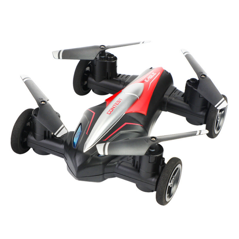 Cross-border Amazon remote control drone toy stunt landing air dual-use four-axis aircraft can be set to take off - Plushlegacy