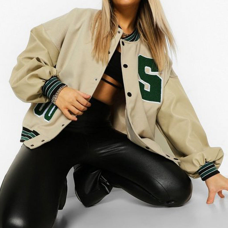 Women Hip Hop Fleece Padded Jacket - Plushlegacy