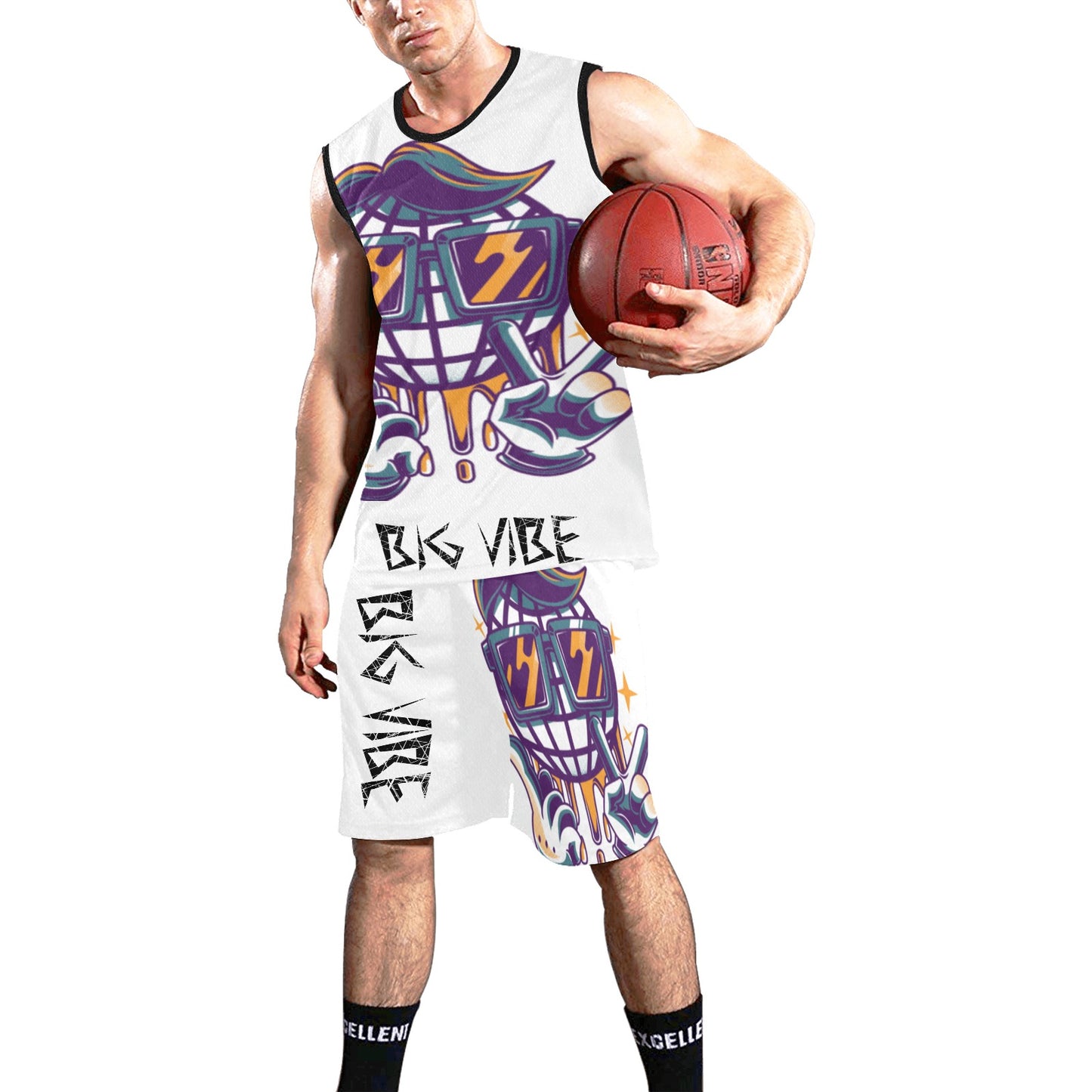 Big Vibe x Plush Legacy Men's Basketball Tracksuit - Plushlegacy