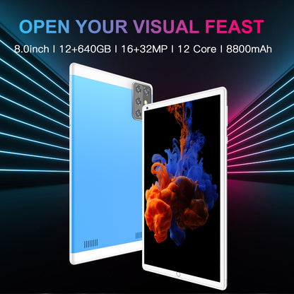 New Dual Camera 8 Inch Octa Core Tablet PC - Plushlegacy