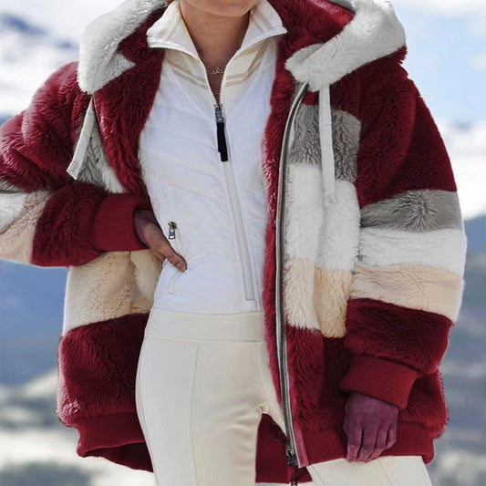 Stylish winter fleece Coat